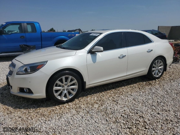 2013 Chevrolet Malibu LTZ with VIN 1G11H5SA0DF187980, listed as a Copart auction lot 65397464 with 155,871 mi miles and Clean Title. Bid and sale history available at carsss.com. Image 1.