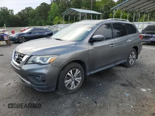 2020 Nissan Pathfinder SV with VIN 5N1DR2BM4LC637667, listed as a Copart auction lot 53695565 with 100,521 mi miles and Salvage title. Bid and sale history available at DreamBid. Image 1.