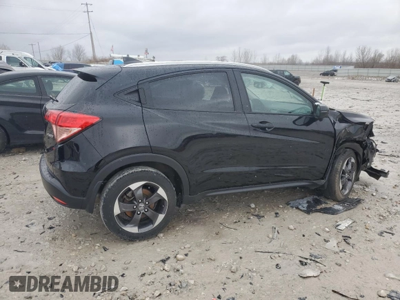 2018 Honda HR-V EX-L Navi with VIN 3CZRU6H77JM712904, listed as a Copart auction lot 50227785 with 34,731 mi miles and Clean Title. Bid and sale history available at carsss.com. Image 3.
