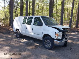 2013 Ford Econoline Cargo Commercial with VIN 1FTNE2EW7DDA15769, listed as a IAAI auction lot 41989021 with 179,557 mi miles and . Bid and sale history available at DreamBid. Image 1.