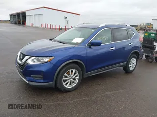 2018 Nissan Rogue SV with VIN KNMAT2MV8JP592365, listed as a IAAI auction lot 42081584 with 58,687 mi miles and . Bid and sale history available at DreamBid. Image 2.