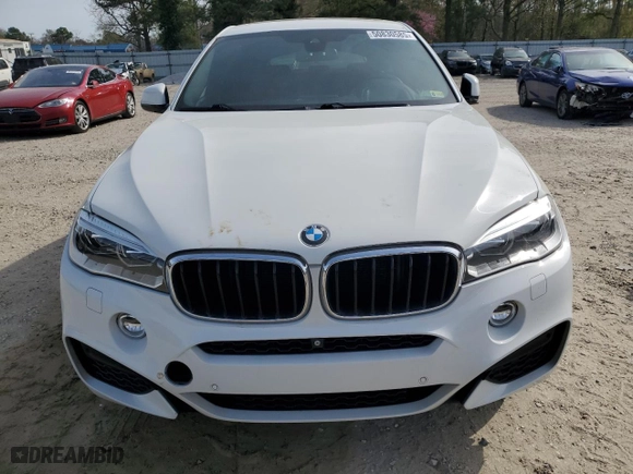 2015 BMW X6 xDrive35i with VIN 5UXKU2C55F0F96006, listed as a Copart auction lot 50830585 with 128,479 mi miles and Salvage Title. Bid and sale history available at carsss.com. Image 5.