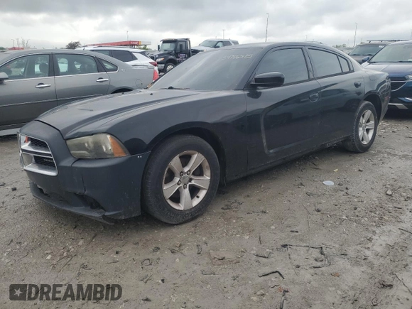 2014 Dodge Charger SE with VIN 2C3CDXBG4EH129712, listed as a Copart auction lot 54786575 with 195,088 mi miles and Clean Title. Bid and sale history available at carsss.com. Image 1.