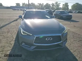 2018 Infiniti Q60 Luxe with VIN JN1EV7EL8JM390331, listed as a Copart auction lot 57862095 with 54,676 mi miles and Salvage title. Bid and sale history available at DreamBid. Image 13.