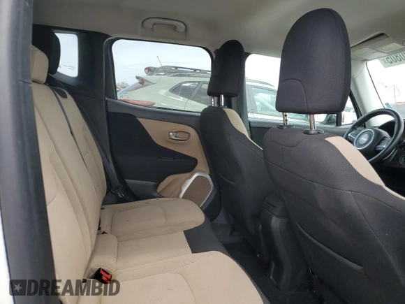 2017 Jeep Renegade Latitude with VIN ZACCJBBB7HPG33623, listed as a Copart auction lot 52420805 with 107,893 mi miles and Salvage title. Bid and sale history available at DreamBid. Image 11.