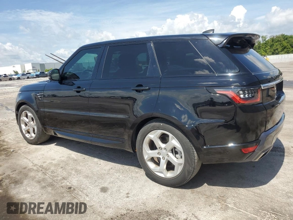 2020 Land Rover Range Rover Sport HSE with VIN SALWR2SUXLA719100, listed as a Copart auction lot 64001465 with 53,837 mi miles and Salvage title. Bid and sale history available at DreamBid. Image 2.