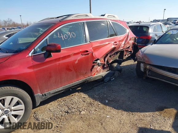 2017 Subaru Outback Premium z VIN 4S4BSACC1H3409385, wystawiony jako IAAI lot #41704090 z przebiegiem 68 190 mil mil oraz . Historia ofert i sprzedaży dostępna na DreamBid. Obrazek 6.