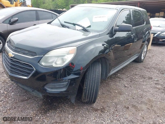 2016 Chevrolet Equinox LS with VIN 2GNALBEK2G1128408, listed as a IAAI auction lot 41940465 with 198,482 mi miles. Bid and sale history available at carsss.com. Image 2.