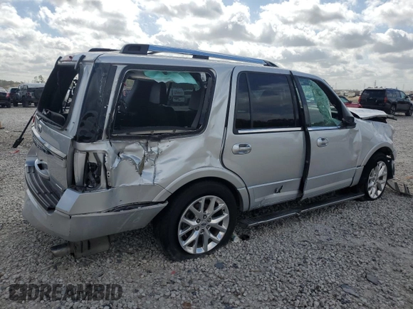 2016 Ford Expedition Limited with VIN 1FMJU1KT1GEF07309, listed as a Copart auction lot 48696885 with 134,427 mi miles and Non repairable. Bid and sale history available at DreamBid. Image 3.