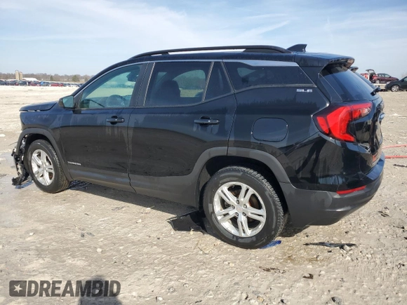 2021 GMC Terrain SLE with VIN 3GKALTEV0ML384070, listed as a Copart auction lot 48130625 with 74,113 mi miles and Clean title. Bid and sale history available at DreamBid. Image 2.