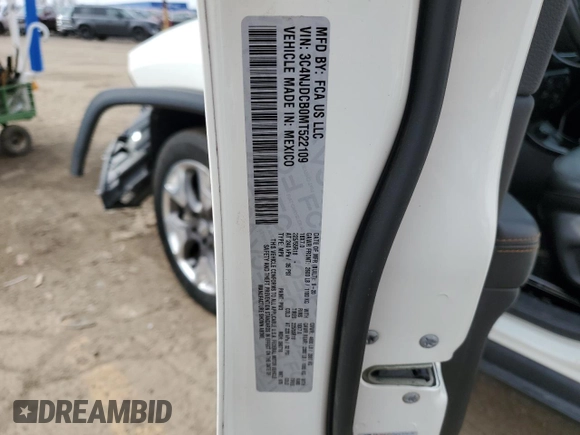 2021 Jeep Compass Limited z VIN 3C4NJDCB0MT522109, wystawiony jako Copart lot #49417625 z przebiegiem 32 700 mil mil oraz Szkoda całkowita • Salvage title. Historia ofert i sprzedaży dostępna na DreamBid. Obrazek 15.