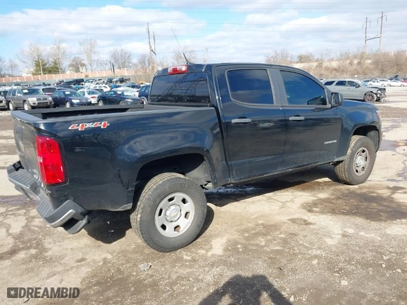 2018 Chevrolet Colorado 4WD Work Truck with VIN 1GCGTBEN2J1101865, listed as a IAAI auction lot 41543479 with 86,318 mi miles. Bid and sale history available at carsss.com. Image 4.