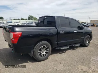 2021 Nissan Titan SV with VIN 1N6AA1EE2MN528429, listed as a Copart auction lot 56388524 with 93,353 mi miles and Salvage Title. Bid and sale history available at DreamBid. Image 3.
