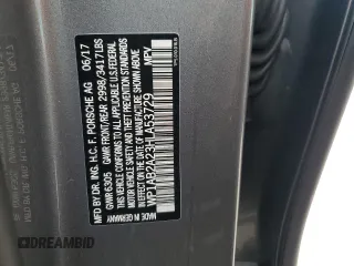 2017 Porsche Cayenne S z VIN WP1AB2A23HLA53729, wystawiony jako Copart lot #80111794 z przebiegiem 93 539 mil mil oraz Tytuł czysty. Historia ofert i sprzedaży dostępna na DreamBid. Obrazek 15.