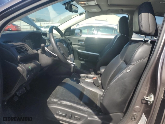 2016 Honda CR-V EX-L with VIN 2HKRM4H74GH689672, listed as a Copart auction lot 46644675 with 131,069 mi miles and Salvage Title. Bid and sale history available at carsss.com. Image 7.