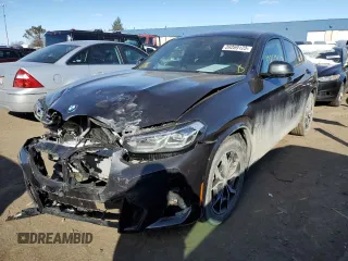 2022 BMW X4 xDrive30i with VIN 5UX33DT02N9M34154, listed as a Copart auction lot 39269123 with 383 mi miles. Bid and sale history available at carsss.com. Image 1.