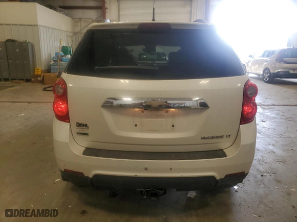 2012 Chevrolet Equinox LT w/1LT with VIN 2GNALDEK7C1186147, listed as a Copart auction lot 51156765 with 152,754 mi miles and Non Repairable. Bid and sale history available at carsss.com. Image 6.