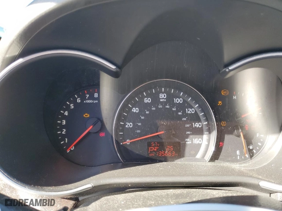 2015 Kia Sorento LX with VIN 5XYKTDA75FG605833, listed as a Copart auction lot 81845534 with 135,663 mi miles and Clean Title. Bid and sale history available at carsss.com. Image 9.