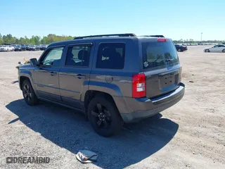 2014 Jeep Patriot Sport with VIN 1C4NJPBAXED887429, listed as a IAAI auction lot 41897235 with 156,592 mi miles. Bid and sale history available at carsss.com. Image 3.