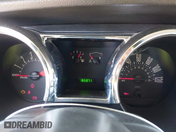 2007 Ford Mustang Deluxe with VIN 1ZVFT80N575345515, listed as a IAAI auction lot 42008753 with 165,871 mi miles and . Bid and sale history available at DreamBid. Image 7.