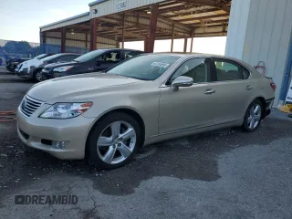 2011 Lexus LS 460 L with VIN JTHGL5EF3B5043462, listed as a Copart auction lot 64184065 with 66,347 mi miles and Salvage title. Bid and sale history available at DreamBid. Image 1.