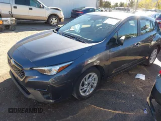 2024 Subaru Impreza with VIN JF1GUABC8R8342039, listed as a IAAI auction lot 40901942 with 21,245 mi miles. Bid and sale history available at carsss.com. Image 2.