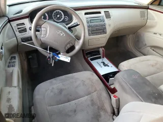 2007 Hyundai Azera SE with VIN KMHFC46F07A139744, listed as a Copart auction lot 74995734 with 114,646 mi miles and Clean Title. Bid and sale history available at carsss.com. Image 8.