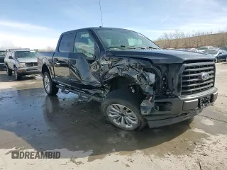 2017 Ford F-150 XL with VIN 1FTEW1EG0HKC62908, listed as a Copart auction lot 48599555 with 96,672 mi miles and Salvage Title. Bid and sale history available at carsss.com. Image 14.