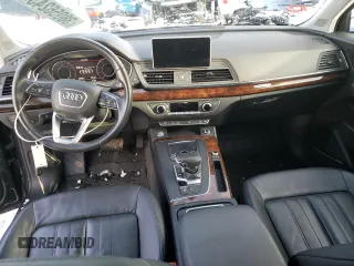 2018 Audi Q5 Premium Plus with VIN WA1BNAFY2J2010039, listed as a Copart auction lot 38056243 with 69,455 mi miles. Bid and sale history available at carsss.com. Image 8.