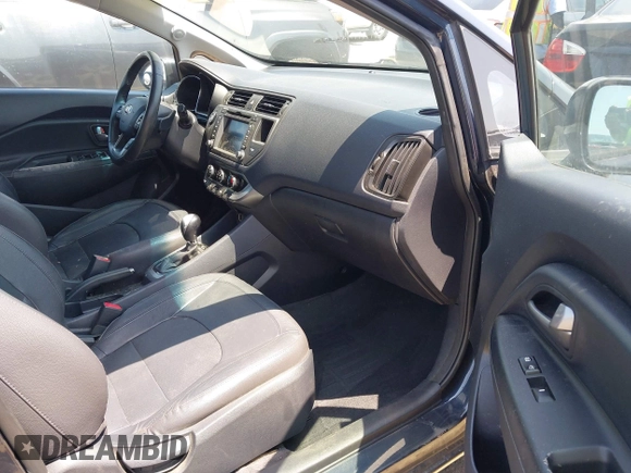 2013 Kia Rio EX with VIN KNADN4A34D6285224, listed as a IAAI auction lot 42790230 with 108,071 mi miles and . Bid and sale history available at DreamBid. Image 5.