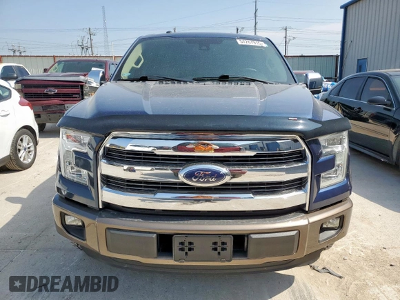 2016 Ford F-150 XL with VIN 1FTEW1CG4GKE41664, listed as a Copart auction lot 57267915 with 78,329 mi miles and Salvage title. Bid and sale history available at DreamBid. Image 5.