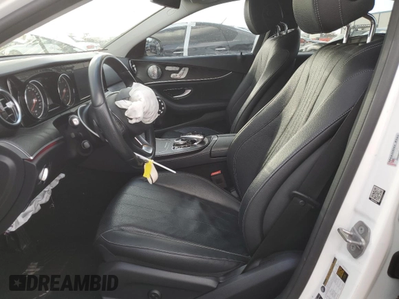 2018 Mercedes-Benz E-Class E 300 with VIN WDDZF4JB2JA310066, listed as a Copart auction lot 41464505 with 76,389 mi miles and Salvage Title. Bid and sale history available at carsss.com. Image 7.