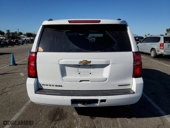 2019 Chevrolet Tahoe Premier with VIN 1GNSCCKJ9KR179152, listed as a Copart auction lot 80687714 with 26,201 mi miles and Salvage Title. Bid and sale history available at carsss.com. Image 6.