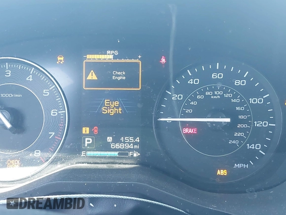 2020 Subaru Impreza z VIN 4S3GTAB60L3729115, wystawiony jako IAAI lot #41961722 z przebiegiem 66 894 mil mil oraz . Historia ofert i sprzedaży dostępna na DreamBid. Obrazek 7.