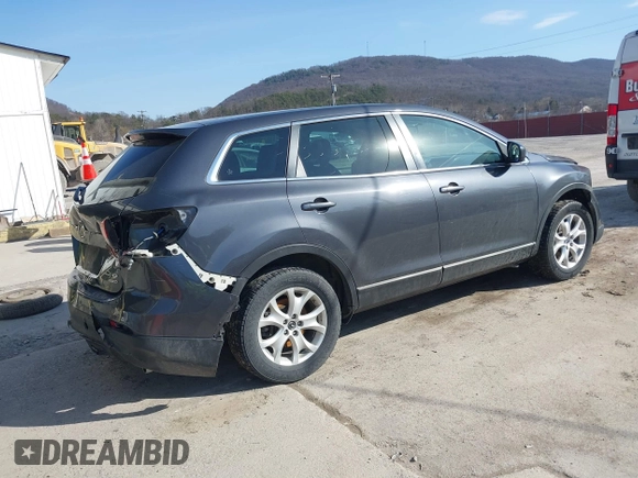 2013 Mazda CX-9 Sport with VIN JM3TB3BV8D0420166, listed as a IAAI auction lot 41759583 with 170,566 mi miles and . Bid and sale history available at carsss.com. Image 4.