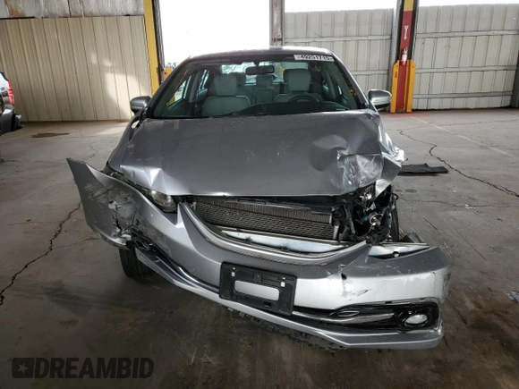 2014 Honda Civic Sedan EX-L with VIN 19XFB2F96EE256955, listed as a Copart auction lot 49251715 with 27,836 mi miles and Salvage Title. Bid and sale history available at carsss.com. Image 5.