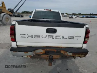 2007 Chevrolet Silverado 1500 LS with VIN 1GCEC14V27Z204071, listed as a Copart auction lot 50455645 with 123,355 mi miles and Salvage Title. Bid and sale history available at carsss.com. Image 6.