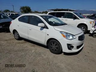2019 Mitsubishi Mirage ES with VIN ML32F3FJ7KHF03222, listed as a Copart auction lot 55153875 with 121,003 mi miles and Clean title. Bid and sale history available at DreamBid. Image 4.
