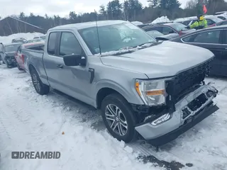 2021 Ford F-150 XL with VIN 1FTEX1EP4MFC96916, listed as a IAAI auction lot 41613262 with 59,284 mi miles and . Bid and sale history available at DreamBid. Image 1.