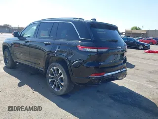 2022 Jeep Grand Cherokee Overland with VIN 1C4RJHDG1N8623744, listed as a IAAI auction lot 42554279 with 27,762 mi miles and . Bid and sale history available at DreamBid. Image 3.