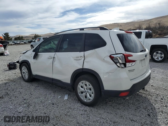 2021 Subaru Forester with VIN JF2SKADC4MH450613, listed as a Copart auction lot 44348035 with 46,567 mi miles and Salvage Title. Bid and sale history available at carsss.com. Image 2.