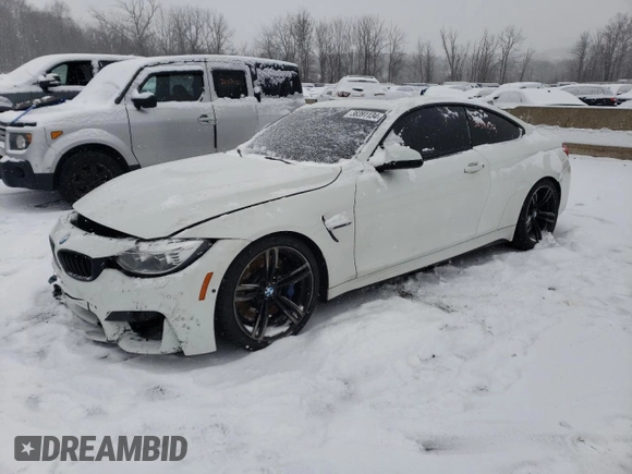 2016 BMW M4 with VIN WBS3R9C56GK335608, listed as a Copart auction lot 59653015 with 71,785 mi miles and Non repairable. Bid and sale history available at DreamBid. Image 1.