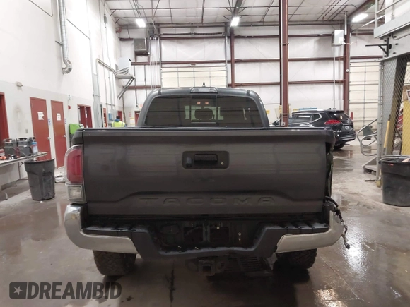 2017 Toyota Tacoma SR5 with VIN 3TMDZ5BN8HM016825, listed as a IAAI auction lot 41658400 with 166,098 mi miles. Bid and sale history available at carsss.com. Image 16.
