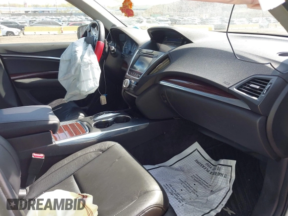 2016 Acura MDX w/Tech with VIN 5FRYD3H46GB007383, listed as a IAAI auction lot 42101738 with 150,207 mi miles. Bid and sale history available at carsss.com. Image 5.