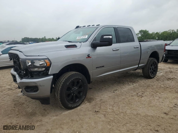 2024 Ram 2500 Lone Star with VIN 3C6UR5DL1RG361388, listed as a Copart auction lot 53551315 with 2,080 mi miles and Salvage Title. Bid and sale history available at carsss.com. Image 1.