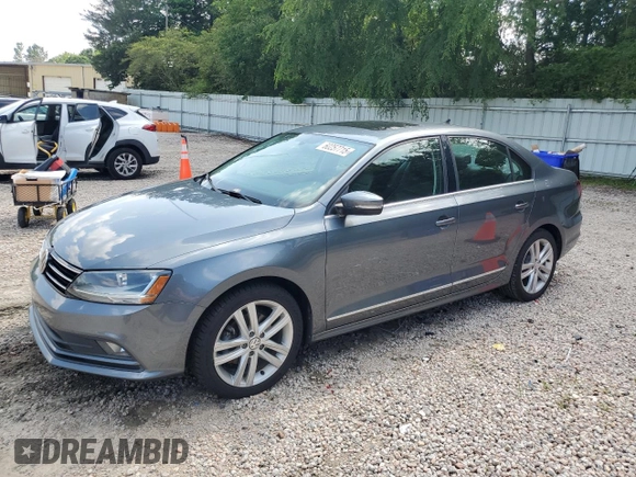 2017 Volkswagen Jetta SEL z VIN 3VWL17AJ9HM407735, wystawiony jako Copart lot #60257715 z przebiegiem 124 393 mil mil oraz Czysty tytuł • Clean title. Historia ofert i sprzedaży dostępna na DreamBid. Obrazek 1.