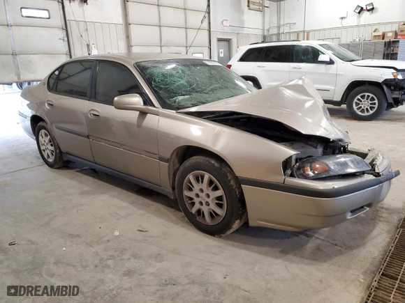 2002 Chevrolet Impala with VIN 2G1WF55E029318230, listed as a Copart auction lot 51497915 with 0 mi miles and Salvage Title. Bid and sale history available at carsss.com. Image 4.