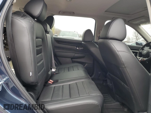 2025 Honda CR-V EX-L with VIN 2HKRS4H70SH410703, listed as a Copart auction lot 51686085 with 5,818 mi miles and Salvage Title. Bid and sale history available at DreamBid. Image 11.