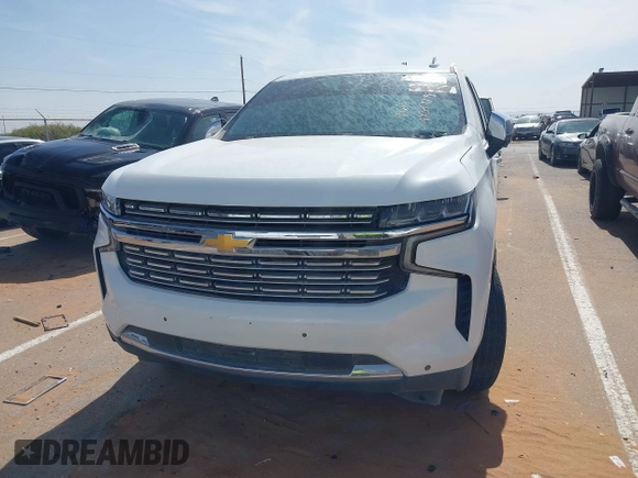 2023 Chevrolet Suburban Premier with VIN 1GNSKFKDXPR264328, listed as a IAAI auction lot 42349298 with Not provided miles and . Bid and sale history available at DreamBid. Image 12.