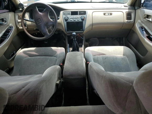 1998 Honda Accord EX with VIN 1HGCG5554WA254227, listed as a Copart auction lot 59341155 with 198,225 mi miles and Salvage title. Bid and sale history available at DreamBid. Image 8.